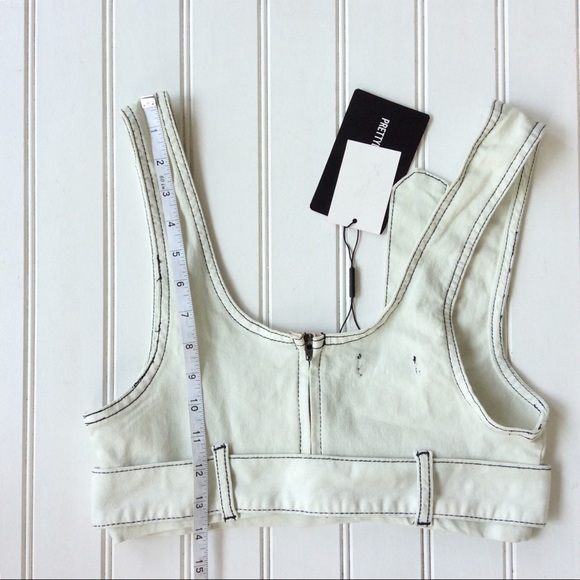 PrettyLittleThing Stone Buckle Bralette. - Picture 12 of 14
